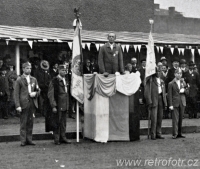 Sokolské cvičiště v Praze roku 1927