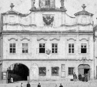 Chrudimská radnice za mocnářství
