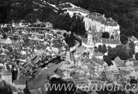 Český Krumlov z výšky
